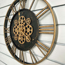 Reese Clock Metal Frame 50x50x3cm