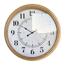Folk Clock Natural Frame 60x60x6.5cm