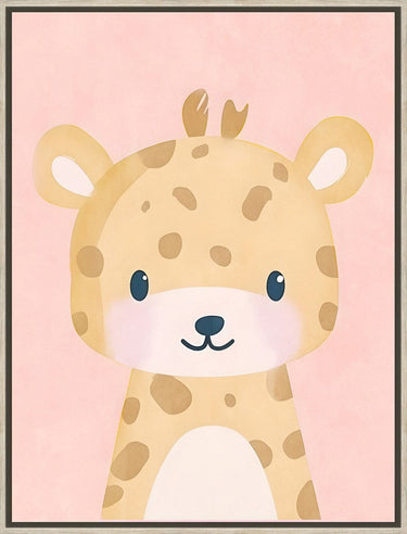 Blushing Giraffe Wall Art