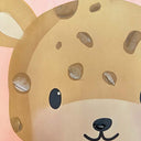 Blushing Giraffe Wall Art lifestyle