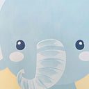 Blue Elephant Wall Art detail