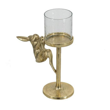 Cottontail Candle Holder - Soft Gold - Large (28cm)