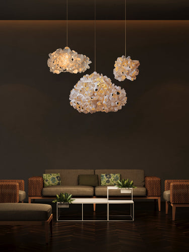 COBONPUE Barnacle Hanging Light Medium V2 - Cream alternate view