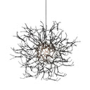 COBONPUE Little People Large Round Hanging Lamp - Black/Silver