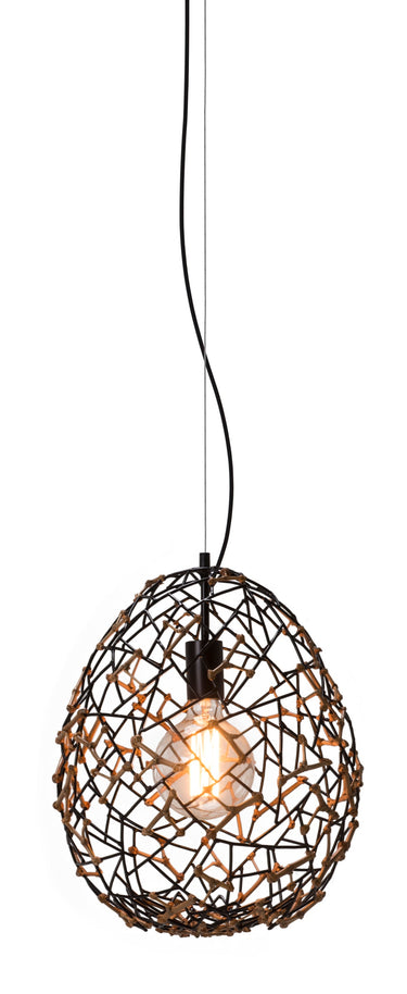 COBONPUE Kris Kros Hanging Light Small - Black/Brown