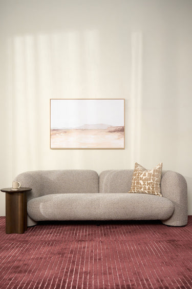 Seattle Curved Sofa - Seed Pearl at Online8 Furniture Auckland NZ