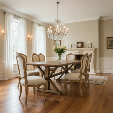 French Louis Dining Suite - Room Setting