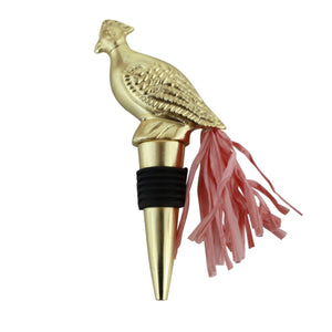 Esme Bird with Tail Bottle Stopper