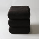 Fibreglass Stack Stool Black