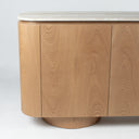 Axis Marble Sideboard, angled view