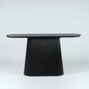 Contour Ribbed Console Table, full front view