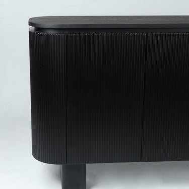 Contour Ribbed Sideboard, angled view