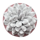 Gloss White Petal Trinket Box Pink styled