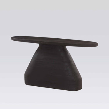 Form Console Table 151cm in black mango wood