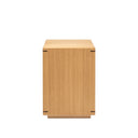 Kristina Dam Japanese Side Table in oak, detail view