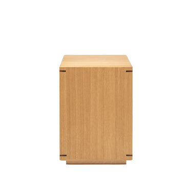 Kristina Dam Japanese Side Table in oak, detail view