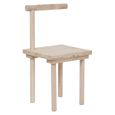 Kristina Dam Sculptural Chair in oil-treated solid oak, 465mm seat height