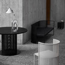 Kristina Dam Bauhaus Dining Table set outdoors