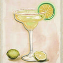 Margarita LED Wall Art close up