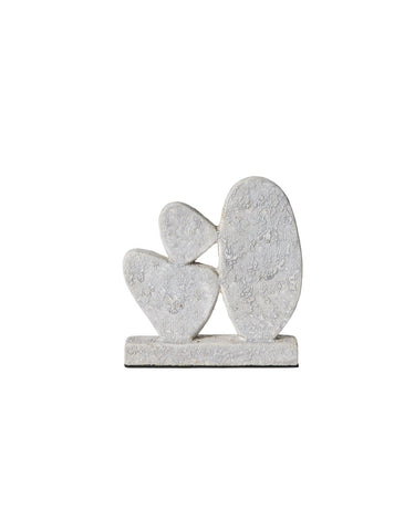 MUUBS Luna sculpture in grey terracotta