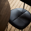 MUUBS Oni chair asymmetric stitching detail