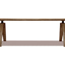 PURE Sputnik Dining Table 2400mm in weathered oak