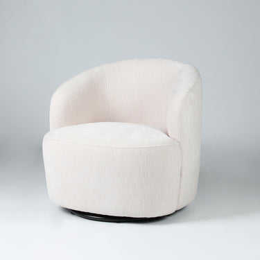 Reflect Halo Swivel Chair in Ivory - front view