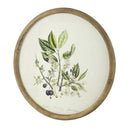 Flora Botanical Round Print - Set of 4 (50cm)