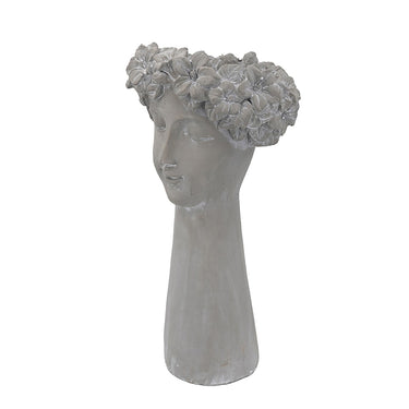 Cement Head Flower Vase at Online8 Furniture Auckland NZ