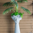 Cement Head Flower Vase at Online8 Furniture Auckland NZ