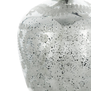 Antique Mirrored Vase - Wide 26cm at Online8 Furniture Auckland NZ