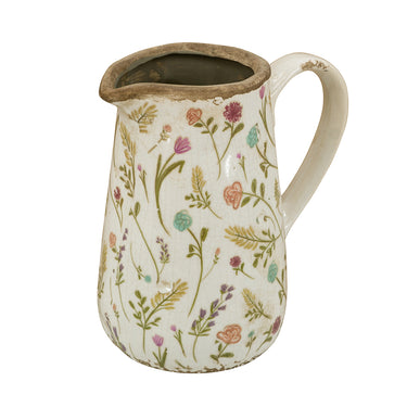 Flower Pitcher Vase - 18cm at Online8 Furniture Auckland NZ