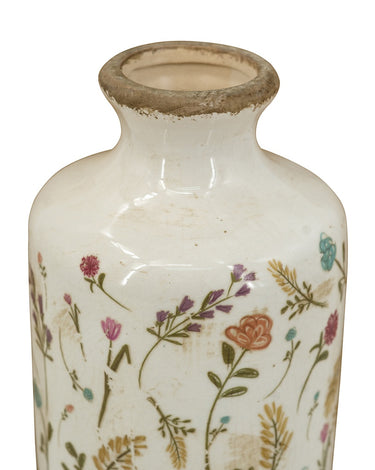 Flower Vase - Multi-Coloured 21cm at Online8 Furniture Auckland NZ