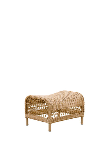 SIKA Georgia Garden Dawn Outdoor Footstool - Natural