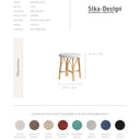 SIKA Affair Simone Low Stool - Black