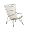 SIKA Exterior Monet High Back Outdoor Chair - Dove White