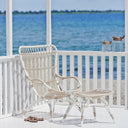 SIKA Exterior Monet High Back Outdoor Chair - Dove White