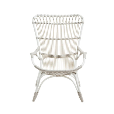 SIKA Exterior Monet High Back Outdoor Chair - Dove White