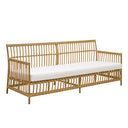 SIKA Exterior Caroline Outdoor Sofa w/White Cushions - Antique
