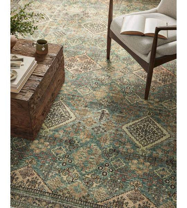 Sinclair Rug SIN-03 - Turquoise/Multi - 229x289cm