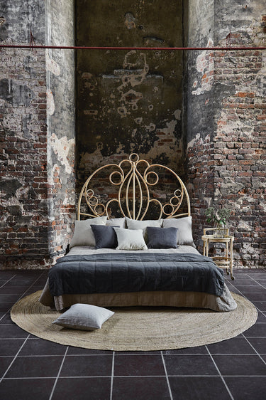 SIKA Originals Natalia Rattan Headboard - Natural