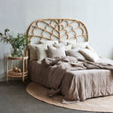 SIKA Originals Celia Rattan Headboard - Natural