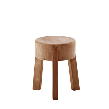 SIKA Roger Suar Wood Stool - Natural