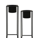 STUDIO Ashworth Square Pot Stand A/2 Black