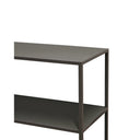 STUDIO Ellis Console Table greened grey - shelf detail - Online8 New Zealand