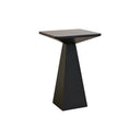 STUDIO Lyn Tall metal side table in black, 350 x 350 x 550mm