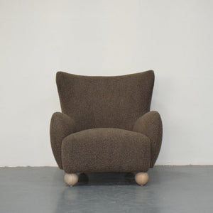 Oliver Occasional Chair - Dark Grey