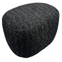 Milly Accent Ottoman - Black & Silver at Online8 Furniture Auckland NZ