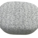 Milly Accent Ottoman - White & Black at Online8 Furniture Auckland NZ
