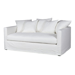 Chalet 2 Seater Slip Cover Sofa- Cloud
